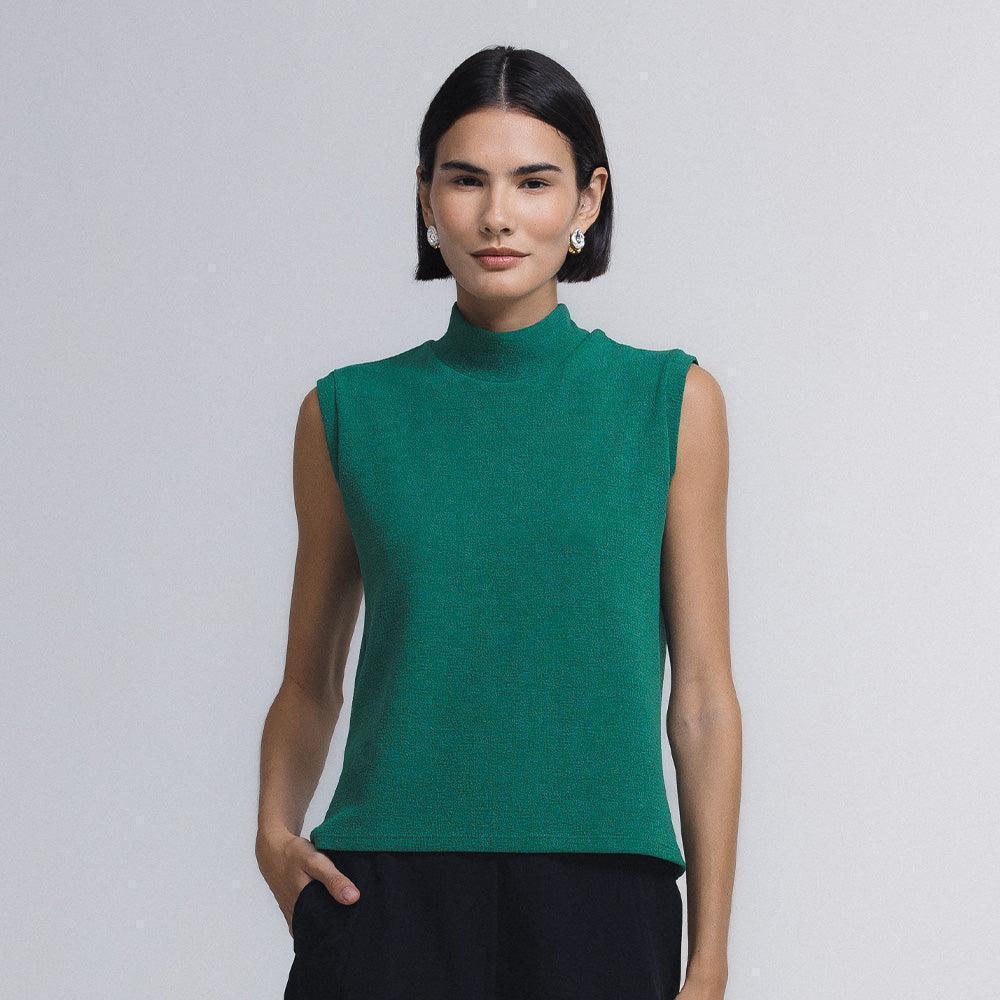 Blusa Gola Alta Techsture Vest