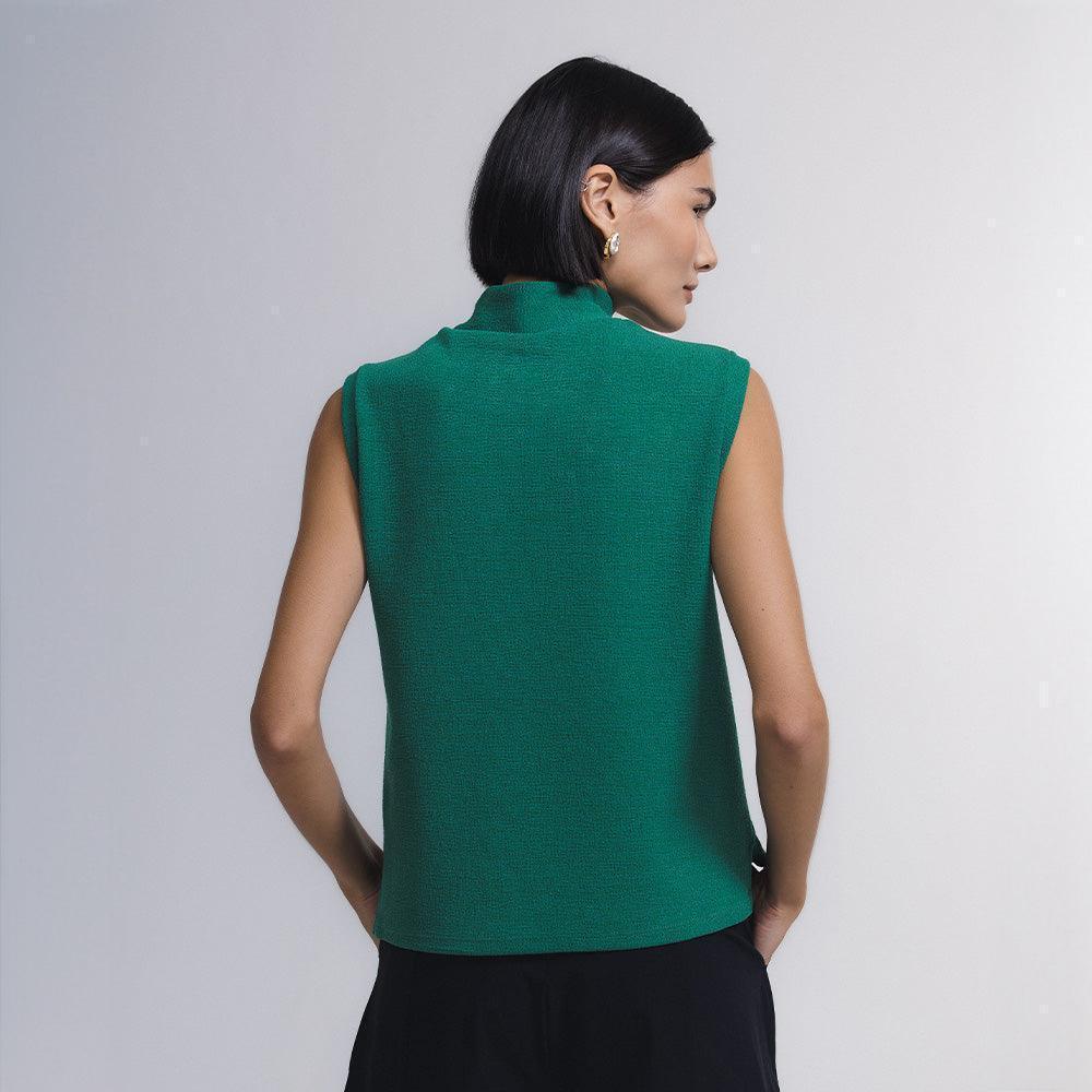 Blusa Gola Alta Techsture Vest