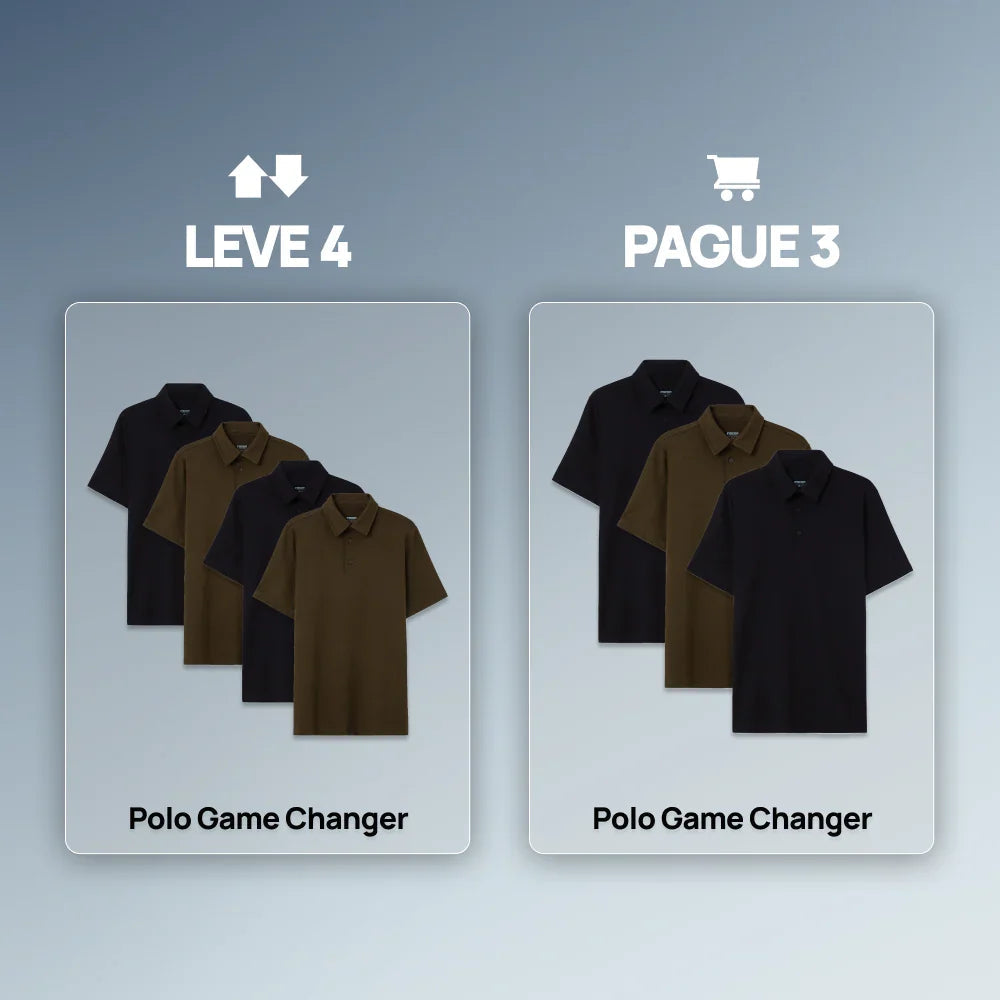 Camiseta Polo Game Changer - Leve 4 Pague 3