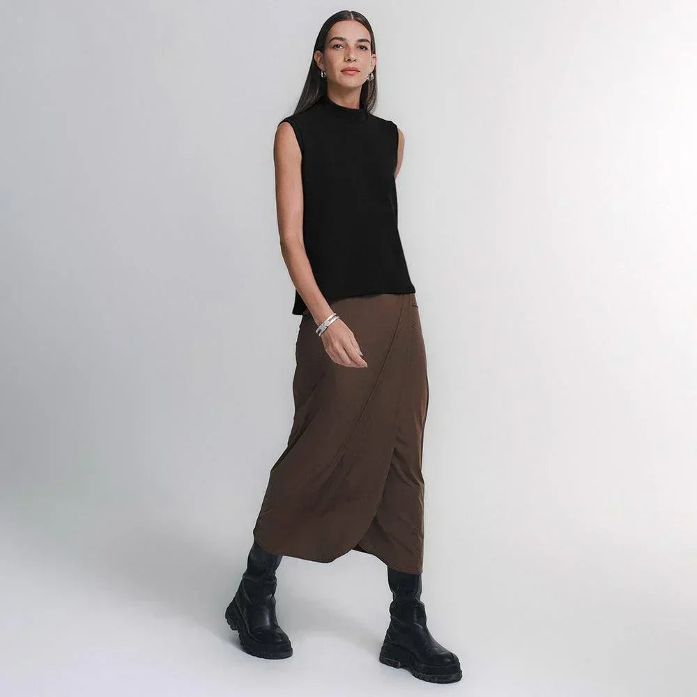 Blusa Gola Alta Techsture Vest