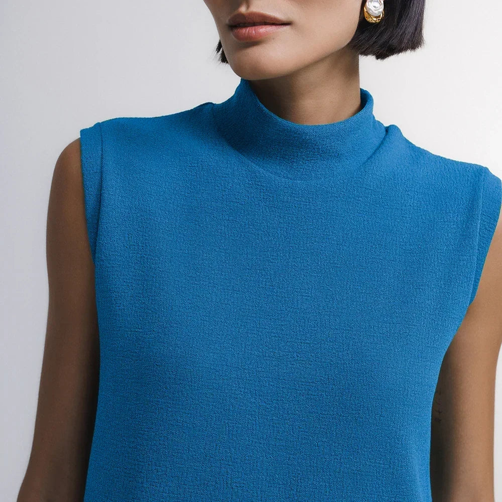 Blusa Gola Alta Techsture Vest