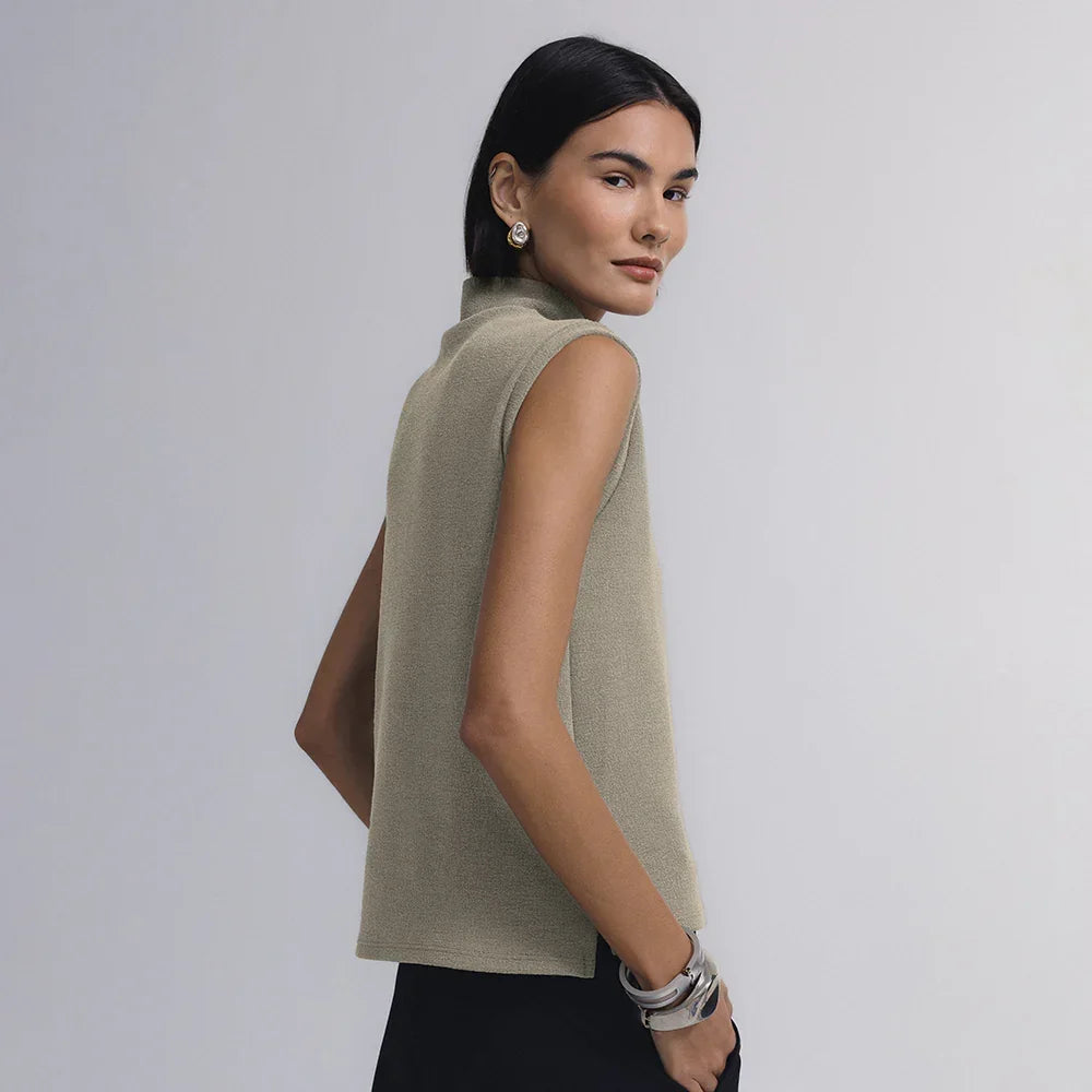 Blusa Gola Alta Techsture Vest