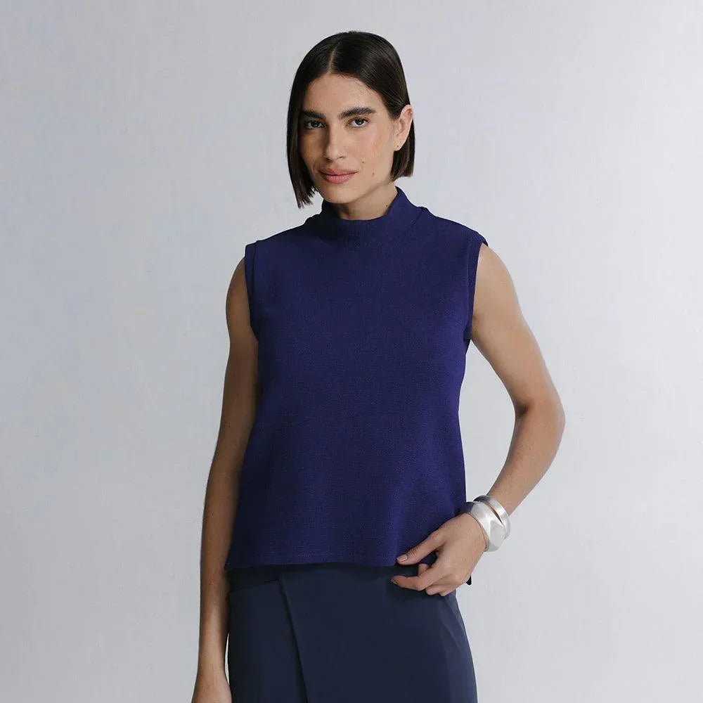 Blusa Gola Alta Techsture Vest