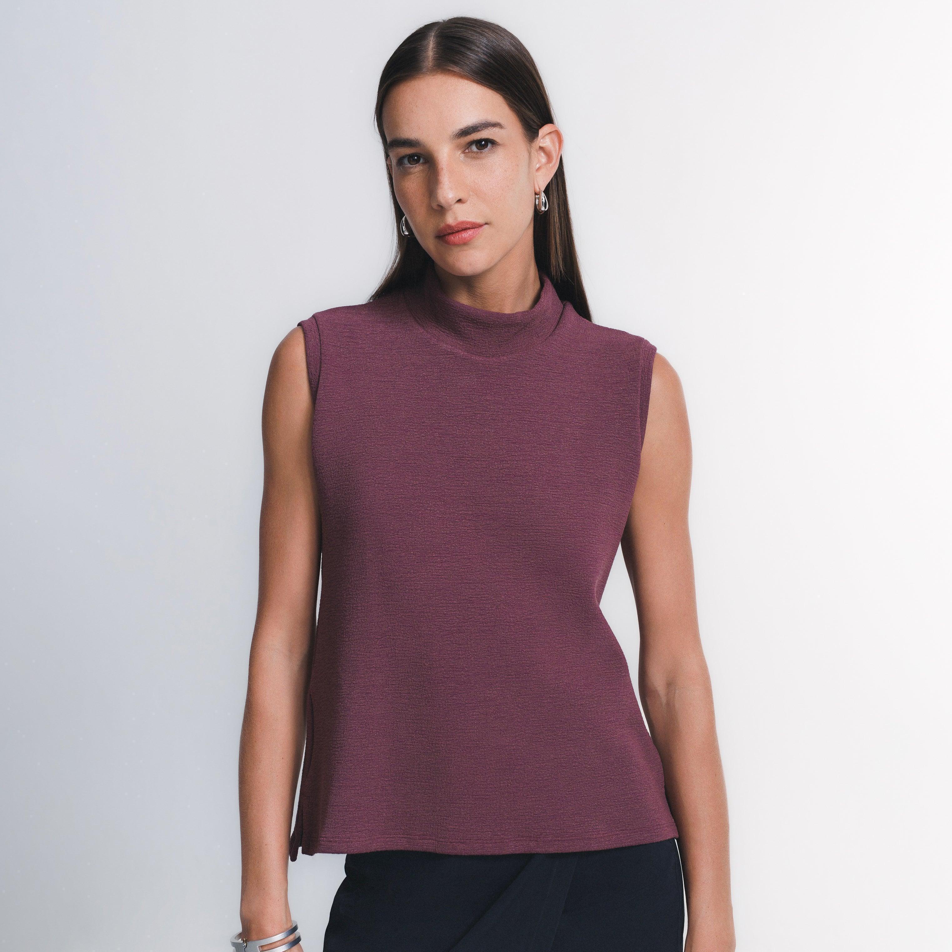Blusa Gola Alta Techsture Vest