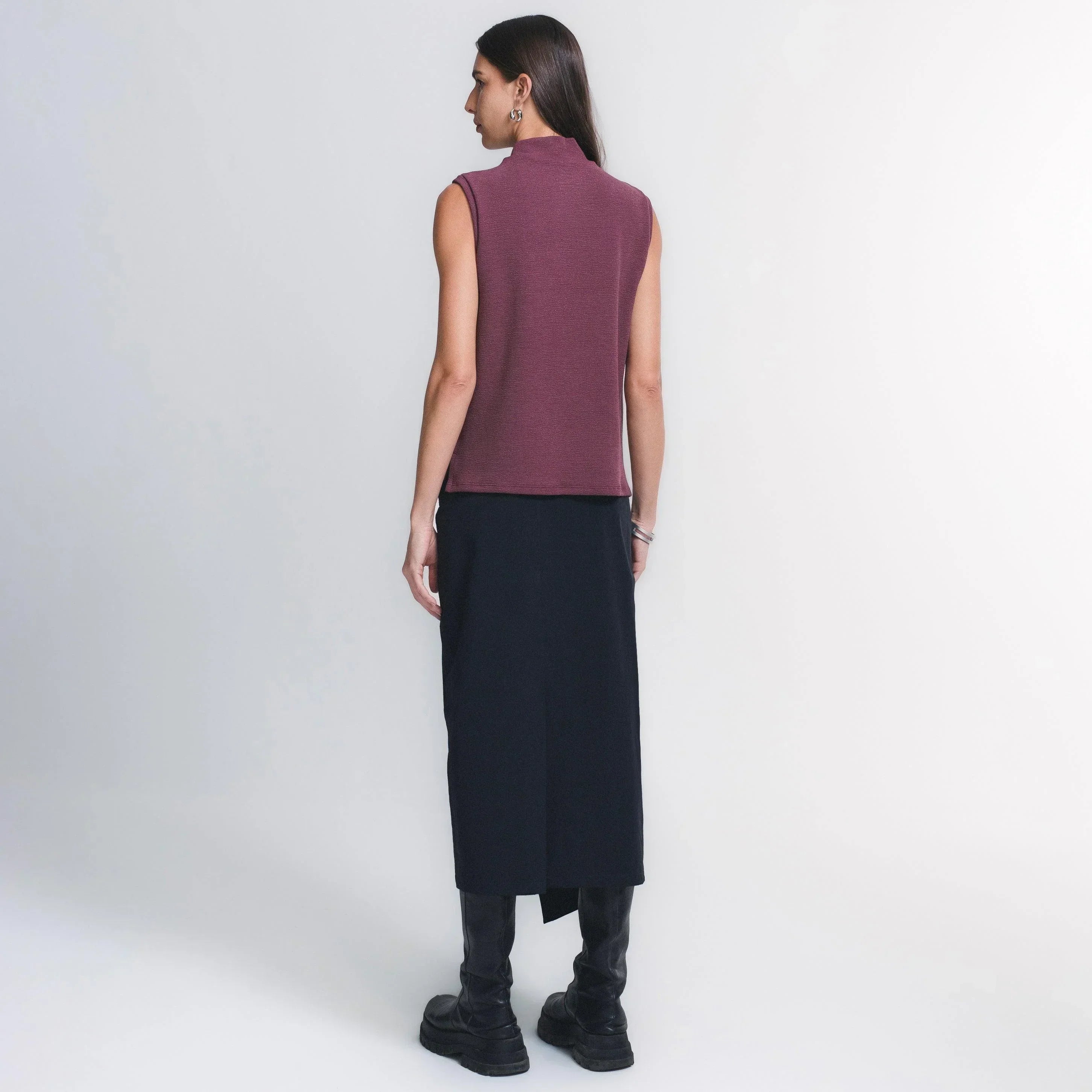 Blusa Gola Alta Techsture Vest