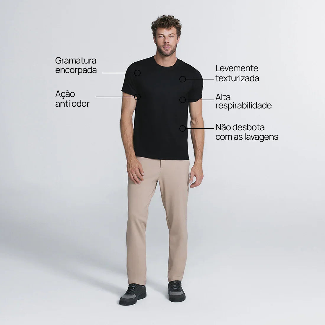 Camiseta Premium Encorpada Core T-Shirt