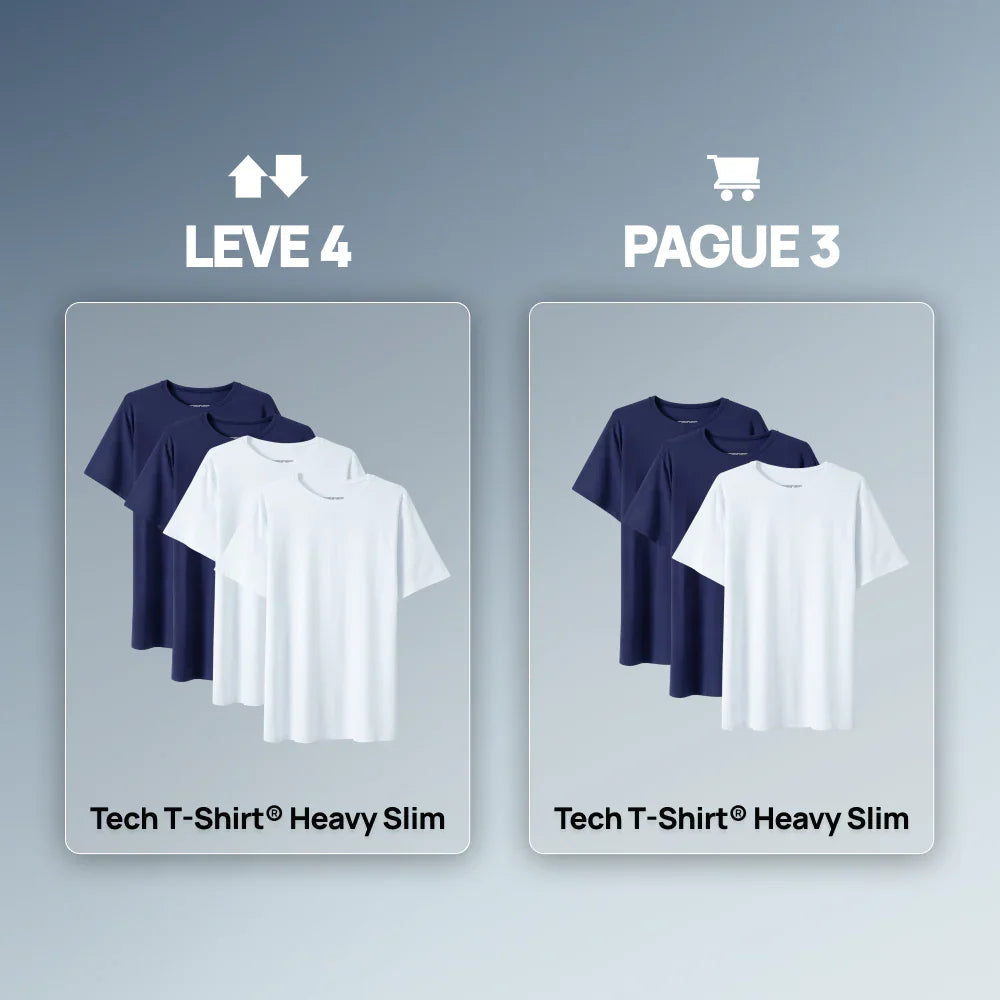 Tech T-Shirt® Heavy Slim - Leve 4 Pague 3