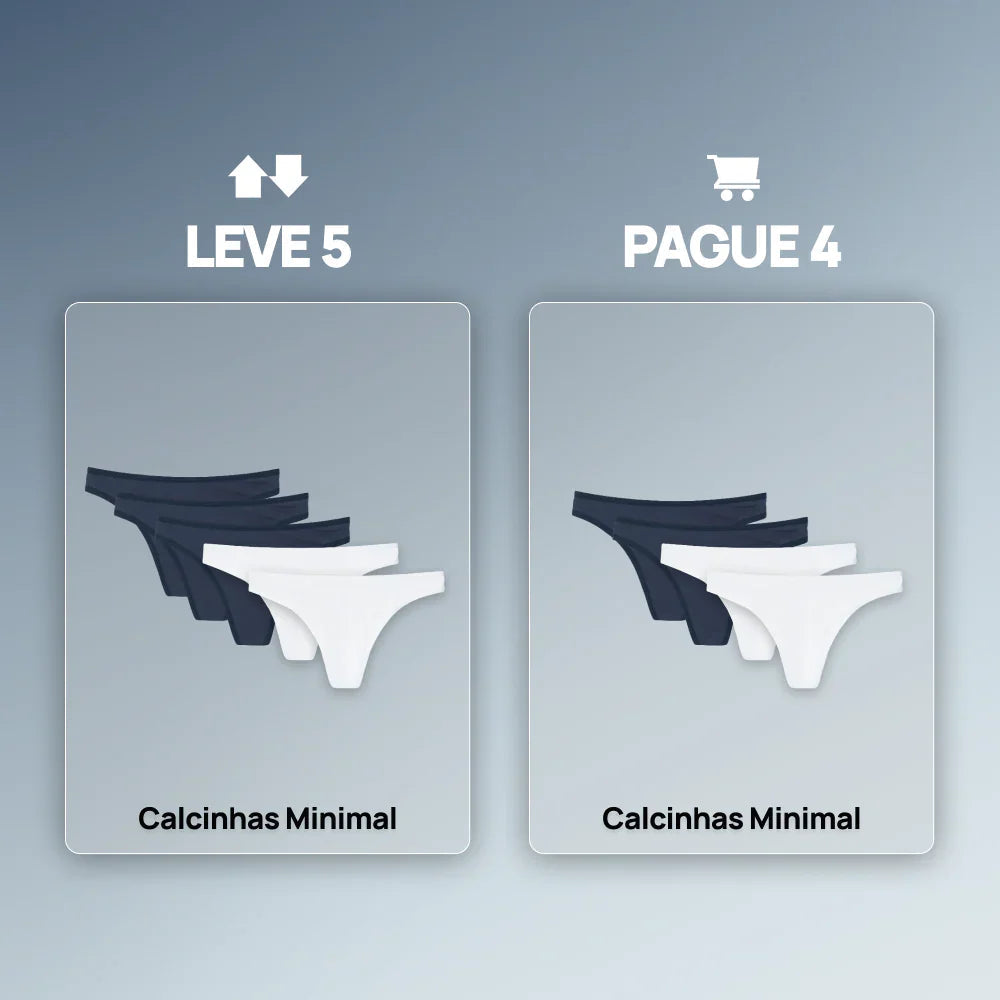 Calcinha Fio Minimal - Leve 5 Pague 4