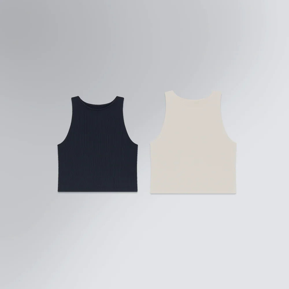 Kit 2 Regatas Cropped In-Form Seamless