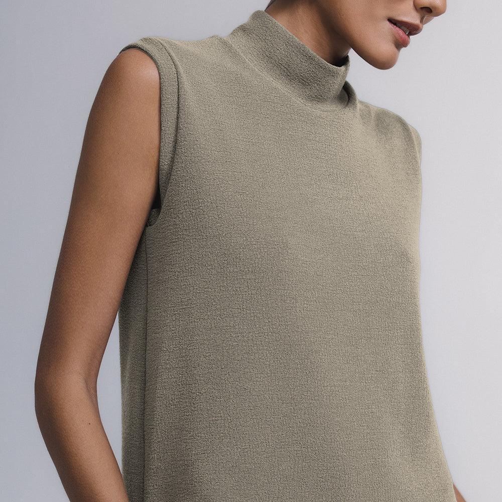 Blusa Gola Alta Techsture Vest